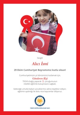 29 Ekimi Kutlayın! sertifika görseli.