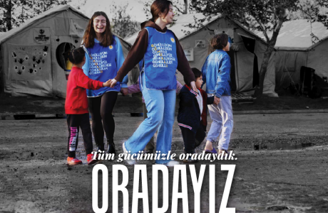 Afet Bölgesi Gönüllülerimizden Mesajlar içerik görseli.