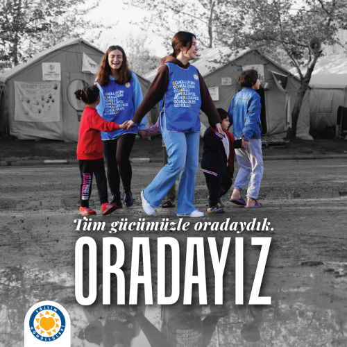 Deprem Sonrası Destek Çalışmalarımız içerik görseli.
