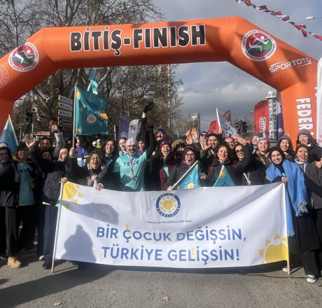 90. Büyük Atatürk Koşusu’nda Nitelikli Eğitim için Koştuk