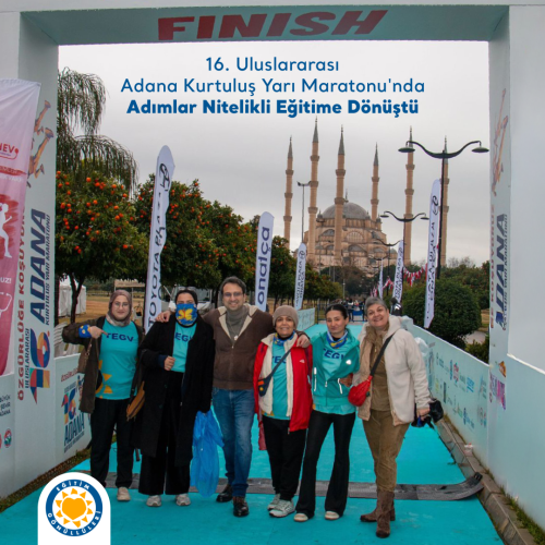 16. Uluslararası Adana Kurtuluş Yarı Maratonu Bağış Kampanyaları içerik görseli.