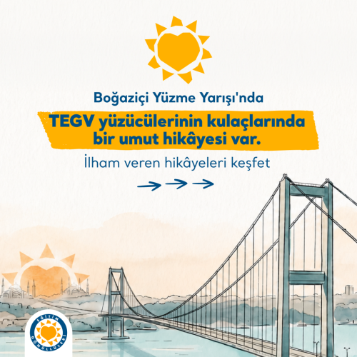 Boğaziçi Kıtalararası Yüzme Yarışı TEGV Kampanyaları içerik görseli.