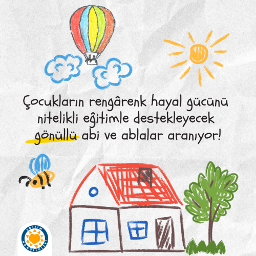 Gönüllü Ol 💛 içerik görseli.