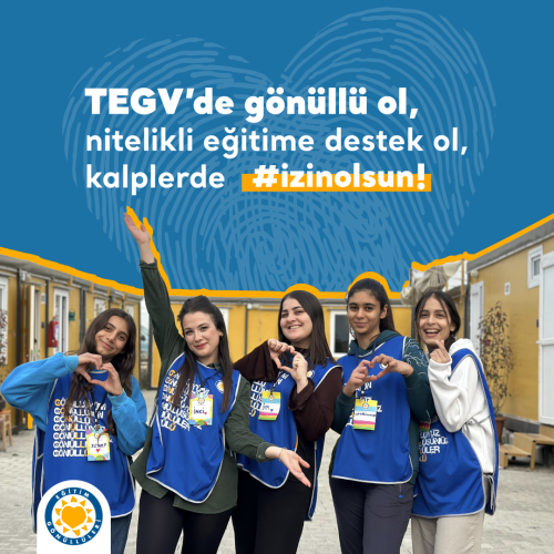 Gönüllü Ol 💛 içerik görseli.