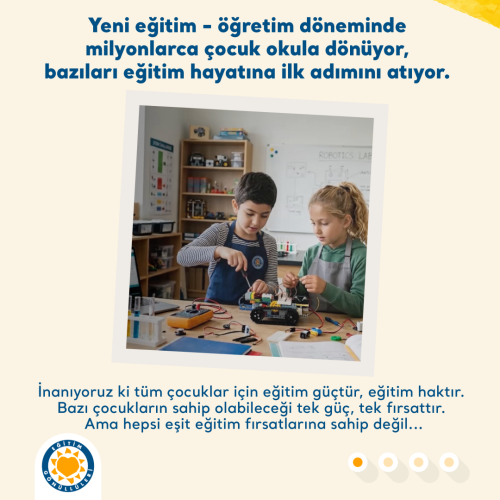 Bağış Yap, Eğitime Destek Ol içerik görseli.