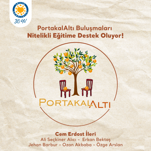 PortakalAltı Buluşmaları Eğitime Destek Oluyor içerik görseli.