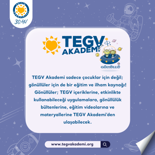 TEGV Akademi içerik görseli.