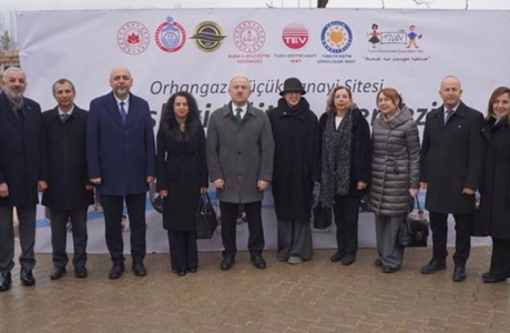 Bursa Metin Derin Mesleki Eğitim Merkezi Temel Atma Töreni içerik görseli.