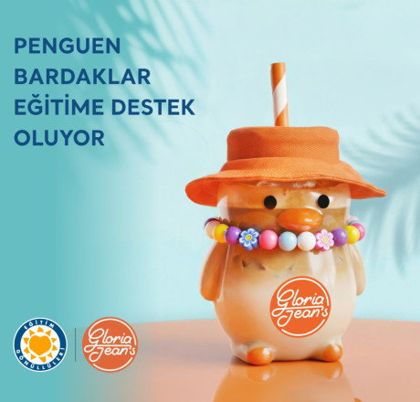 Gloria Jean’s Coffees ile Penguen Bardaklar Eğitime Destek Oluyor