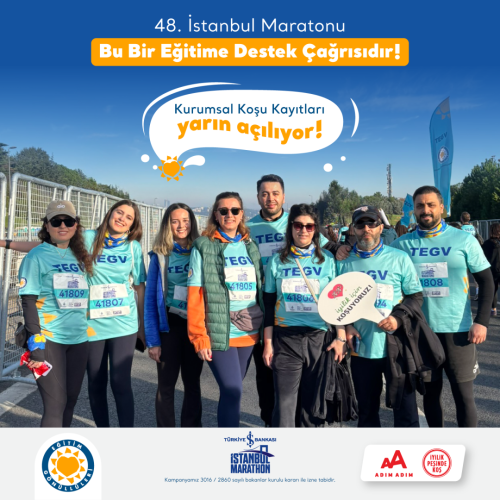 48. İstanbul Maratonu - TEGV içerik görseli.