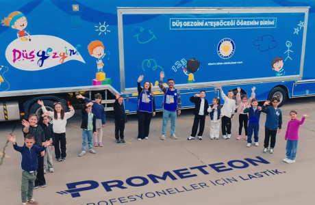 Prometeon Türkiye İş Birliğimizle Yollar Çocukların Geleceğine Uzanıyor içerik görseli.