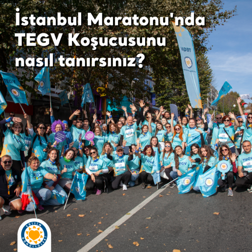 İstanbul Maratonu'nda TEGV Koşucusunu nasıl tanırsınız? içerik görseli.