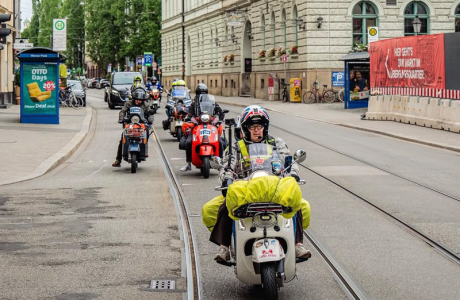 “Umuda Vespa” Yolculuğu Sona Erdi içerik görseli.