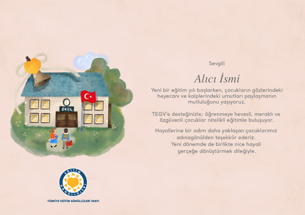 Okula Dönüş Bağış Sertifikası sertifika görseli.