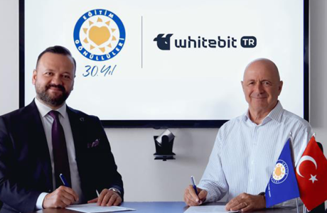 WhiteBIT TR İş Birliği ile Eğitime Destek içerik görseli.