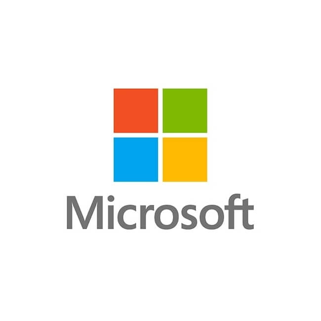 Microsoft firma logosu.