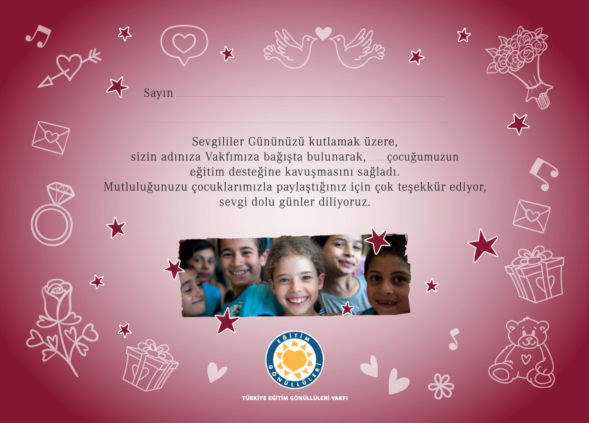 Eğitime Destek Sertifikası